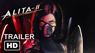 Alita Battle Angel 2 First Trailer 2024 Rosa Salazar Edward Norton Alita 2 trailer [upl. by Carthy]