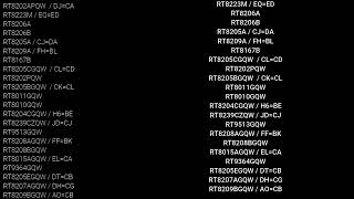 Richtek ic codes [upl. by Celisse]