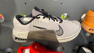 Nike Metcon 9 Light Iron OreBlackFlat Pewter  Style Code DZ2617004 [upl. by Anillek136]