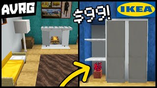 Minecraft 6 IKEA Furniture Decoration Ideas [upl. by Mercy]