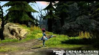 Dragon Nest New Ex Skill  Eagle Dive [upl. by Thorpe]