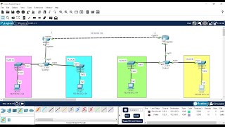 InterVLAN Routing On A Stick ROAS  Cisco Packet Tracer [upl. by Delorenzo]