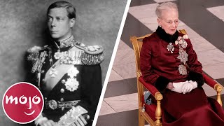 Top 10 Most Controversial Times That Royals Abdicated the Throne [upl. by Star926]