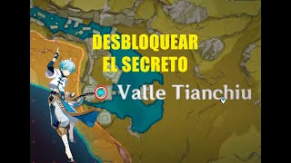 Desbloquear el secreto del Valle Tianchiu  Genshin Impact [upl. by Adnarem]