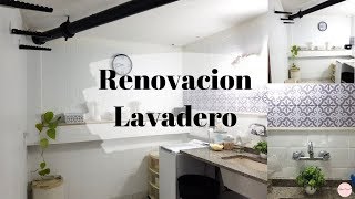 Increible Renovación del Lavadero en dos semanas sin obras TiffanyDesign [upl. by Arbba141]