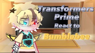 Transformers prime react to bumblebeept1🐝 [upl. by Reidid]