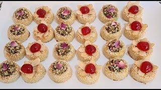 Pâtisseries orientales aux amandes en quelques minutes [upl. by Fidelity353]