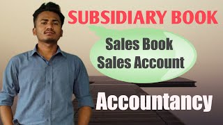 Subsidiary Books  Accountancy11  Sales Book Sales Account  Supp SetA QNo10 [upl. by Aihcats]