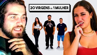 wuant reage a 20 VIRGENS VS 1 MULHER 🇵🇹 [upl. by Marv663]