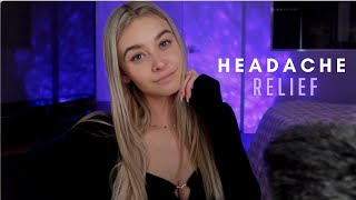 ASMR For Instant HeadacheMigraine Relief 💫💜 [upl. by Ashwin]