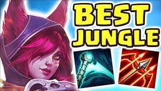 PENTAKILL XAYAH JUNGLE SPOTLIGHT 100 CRIT 28 KILLS  Nightblue3 [upl. by Eisned]