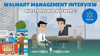 Walmart Management Interview Questions And Answers [upl. by Guod411]