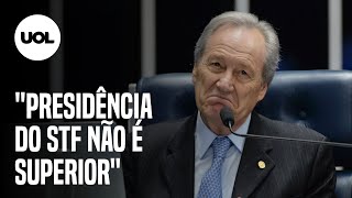 André do Rap Lewandowski critica decisão de Fux e diz que presidência do STF quotnão é superiorquot [upl. by Tyre]