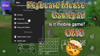 Master Android Gaming with K2er Ultimate GamepadKeyboard amp Mouse Mapping Guide [upl. by Onaimad]