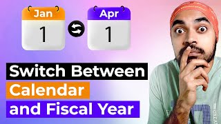 Switch Between Calendar and Fiscal Year in Power BI [upl. by Ecirtel]