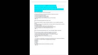 BI 234 Microbiology Exam Accurate Questions amp Best Study Material [upl. by Knobloch585]