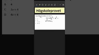 Högskoleprovet högskoleprovet enkelt tricks tips matematik matte utbildning enkelt studera [upl. by Odlaner486]