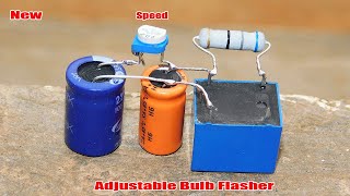 Adjustable 12v Bike Indicator Light Flasher  Super Effect Flasher [upl. by Willey]