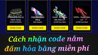 Cách nhận code nắm đấm hỏa băng free fire miễn phí  thoa60 [upl. by Yelwah]