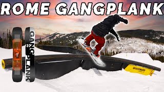 Rome Gang Plank Snowboard Review [upl. by Bone]