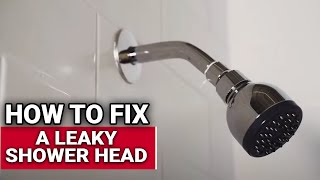 How To Fix A Leaky Shower Head  Ace Hardware [upl. by Wilden]