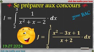 Se préparer aux concours intégration par décomposition et division euclidienne [upl. by Lisk]