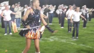 Galion Marching Band and Alumni Band play in 2015 Homecoming performance 4th video [upl. by Bak]