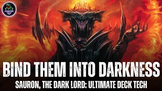 One of my FAVORITE Commander Decks of ALL TIME Sauron the Dark Lord Updated EDH Deck Tech [upl. by Yokoyama668]