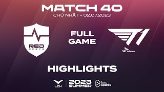 NS vs T1 Highlights ALL GAMES  Match 40  LCK Summer Split 2023 [upl. by Alisun]