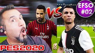 C RONALDO VS HASAN MUSTAN  PES 2020 EFSANE OL 2 [upl. by Anihsit]