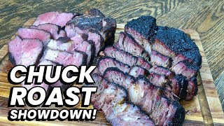 Chuck Roast 48 Hour Sous Vide vs Smoked Brisket Style [upl. by Adaran]