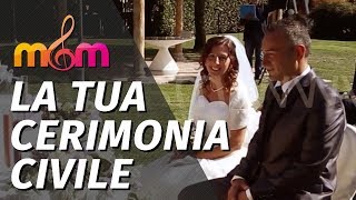 CERIMONIERE rito civile MATRIMONIO per la tua cerimonia personalizzata [upl. by Odom]