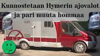 Hymerin ajovalot ja pari muuta hommaa [upl. by Jaehne895]