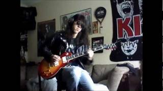 Scorpions Big City Nights Full Guitar Cover Epi Les PaulDimarzio Super Distortion [upl. by Ahtan]