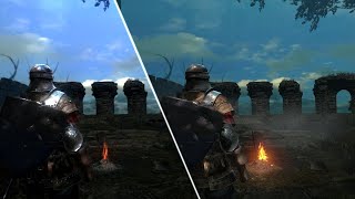 Dark Souls Graphics Comparison Remaster 2018 vs Original 2011 [upl. by Aubry]