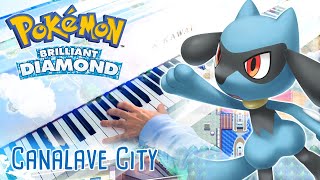 Canalave City  Pokémon DIAMOND amp PEARL  Piano cover w Sheet Music [upl. by Matteo]