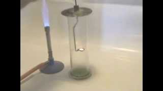 Combustion of Carbon in Oxygen [upl. by Arleta]