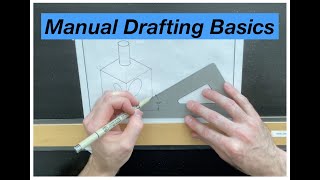 Manual Drafting Basics  Drafting Tools [upl. by Ahsekim]