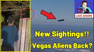 Las Vegas Aliens Are Back New Sightings of UFOs [upl. by Artcele3]