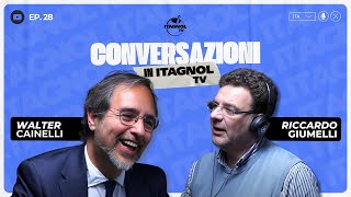 italiano al estero Riccardo Giumelli con Walter Cainelli [upl. by Eiten]