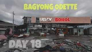 SUPER TYPHOON ODETTE in UBAY BOHOL DAY 18 [upl. by Irra]