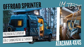 Premium OffroadCamper im Test Der Atacama 4x4S auf Mercedes Sprinter Basis [upl. by Xonk]