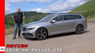 2020 VW Passat GTE Estate Wagon Review [upl. by Bobseine]