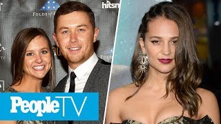 Alicia Vikander On Swimming With Sharks Scotty McCreery Reveals Plans For Wedding Day  PeopleTV [upl. by Dewhurst557]