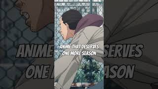 ANIME THAT DESERVES ONE MORE SEASON anime animeshorts shortanime [upl. by Ohl294]