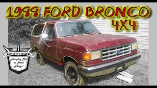 1988 Ford Bronco XLT 4x4 Will the Mountain Mystery 302 Engine Start and Be Solved [upl. by Chadwick333]