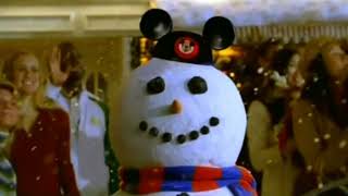 Disney Parks Snowman Commercial [upl. by Leaffar828]