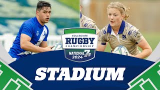 2024 Collegiate Rugby Championship  Stadium  Day 2  Session 3 [upl. by Hux]