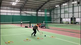 TOTS TENNIS none cooperative exercise [upl. by Stan]