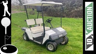 EZGO GOLF CART10X AUCTION AuctionTimeMachineryTrader [upl. by Joela]